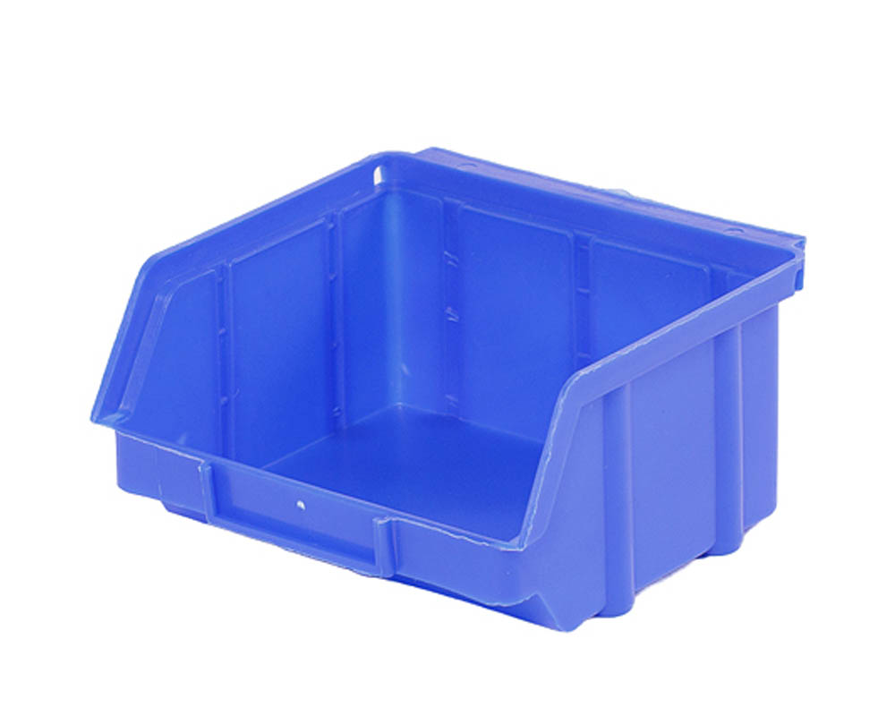 sichtlagerkasten größe 2 rot | werkstattbox | stapelbox 167x102x76 mm (kopie)