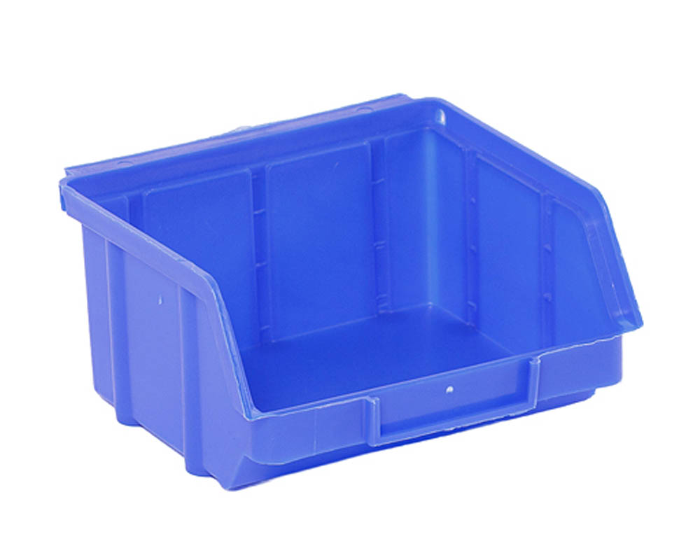 sichtlagerkasten größe 2 rot | werkstattbox | stapelbox 167x102x76 mm (kopie)