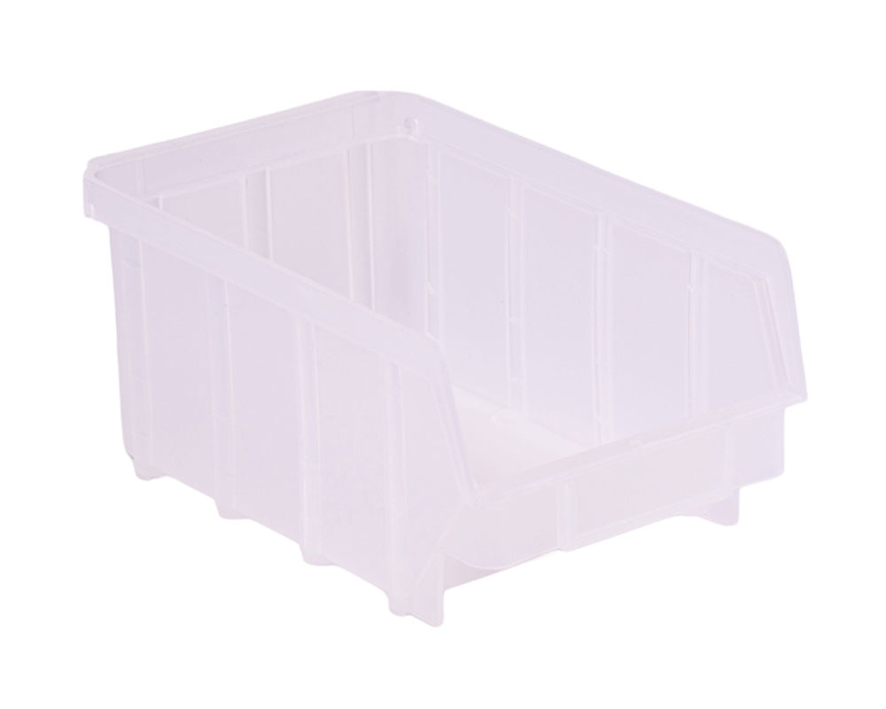 sichtlagerkasten größe 3 grau | werkstattbox | stapelbox 284x145x127 mm (kopie)