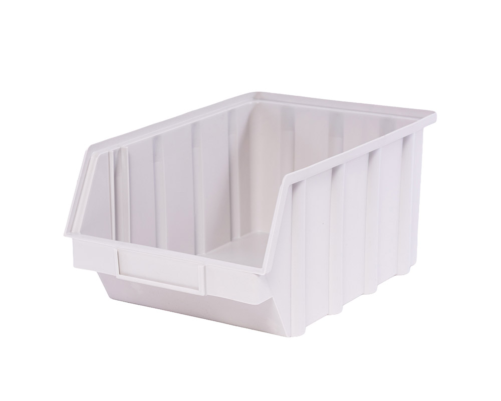 sichtlagerkasten größe 2 grau | werkstattbox | stapelbox 167x102x76 mm (kopie)
