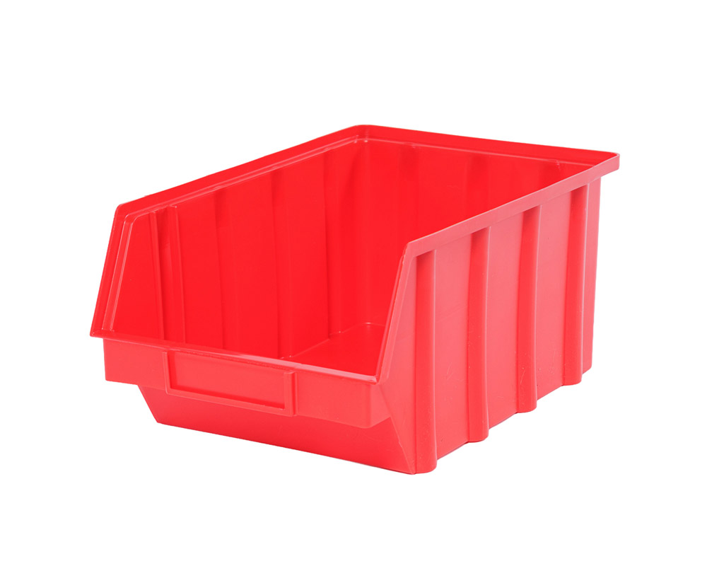 sichtlagerkasten größe 2 grau | werkstattbox | stapelbox 167x102x76 mm (kopie)